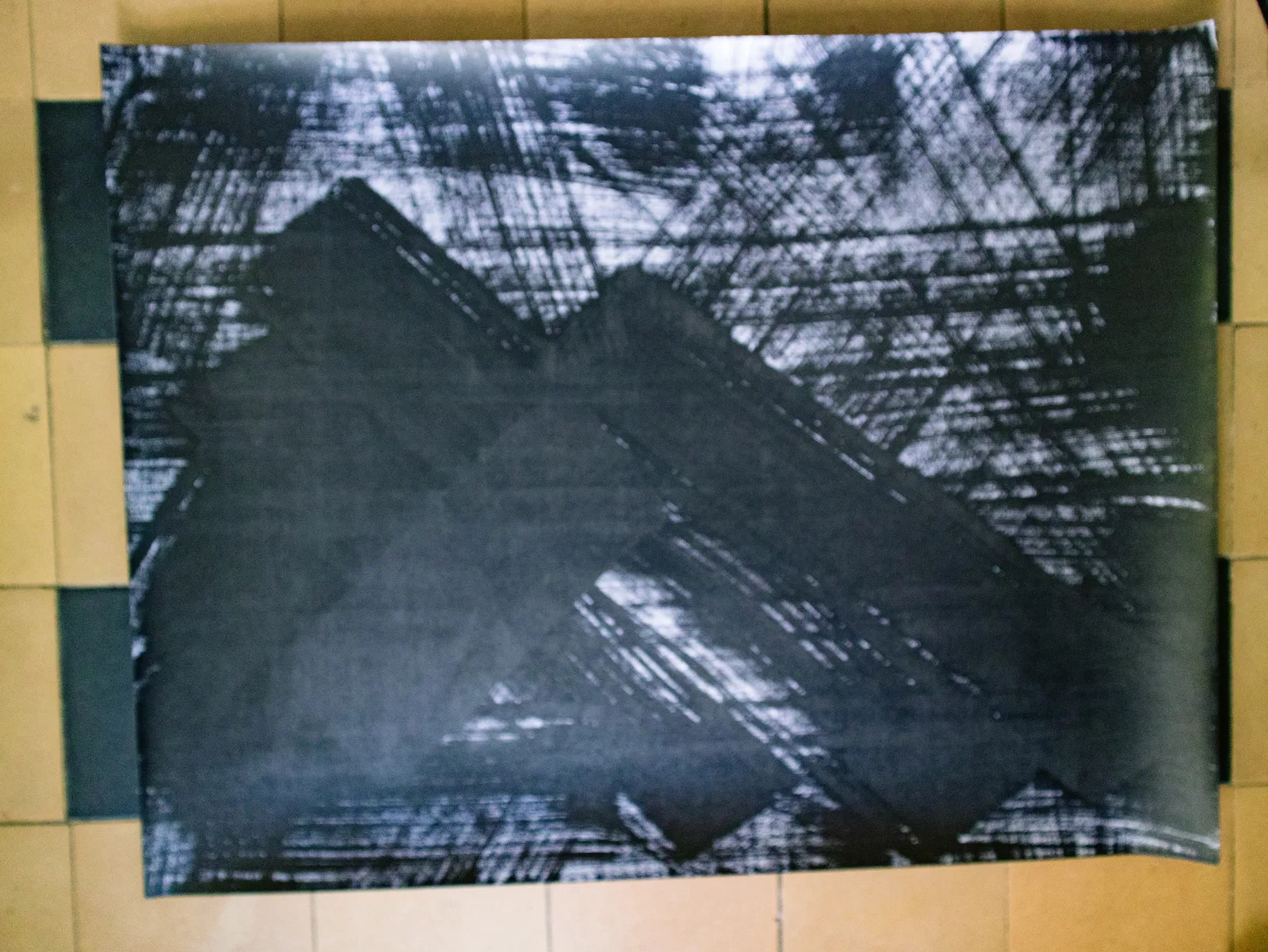 IMG_3296 — Encre de Chine sur papier — 50 × 65 cm