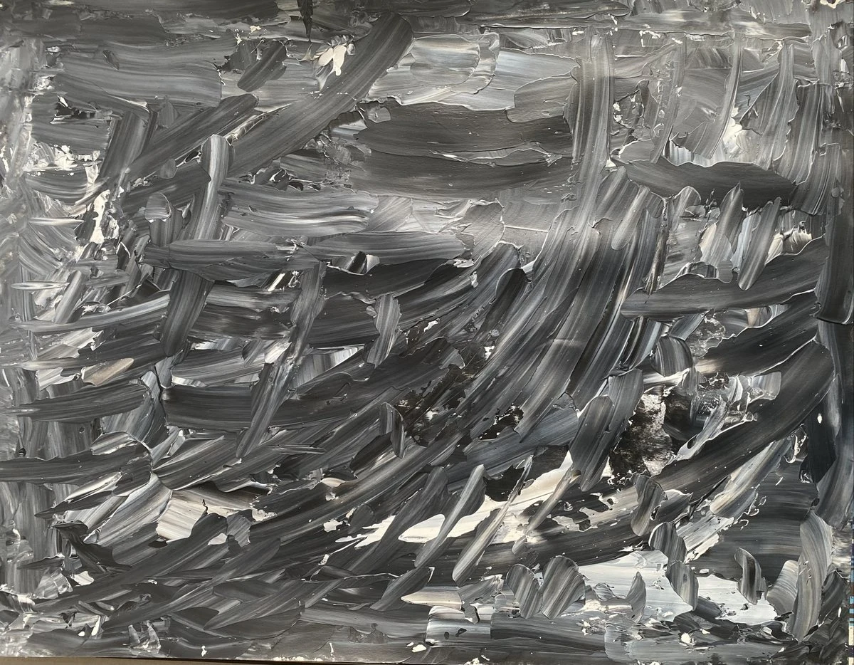 alte╠üration me╠ütaphysuqe (23) — Acrylique sur papier — 15 × 23 cm ou 50 × 65 cm — à confirmer œuvre par œuvre