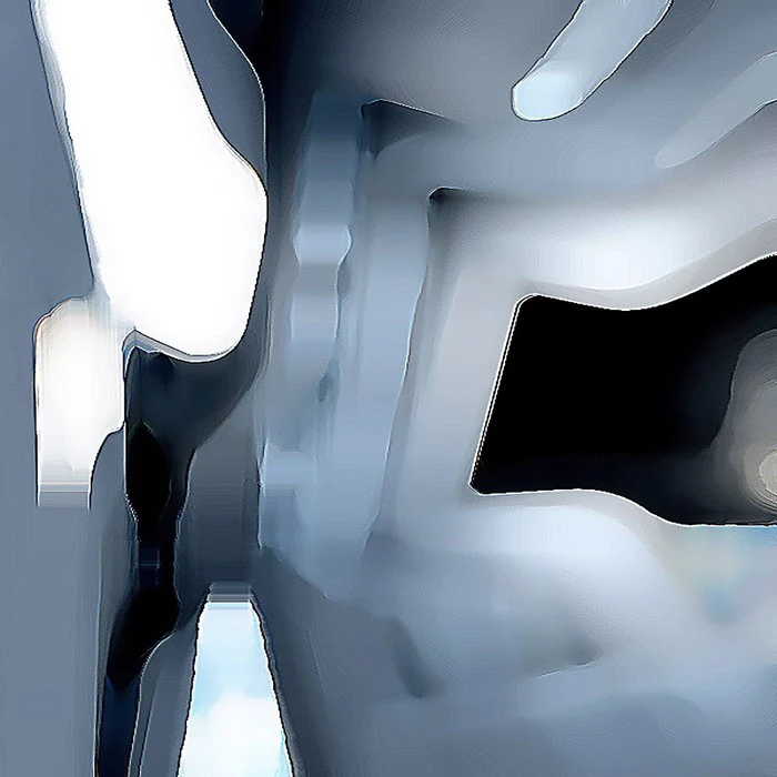 abstract (22) — Photographie — encadrée — 70 × 70 cm
