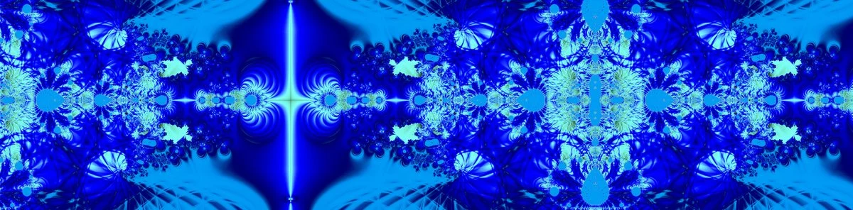 blue 41 — Photographie — 30 × 120 cm