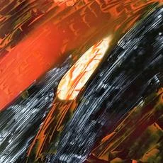 Photopeinture — huile sur photographie, 30 × 30 cm